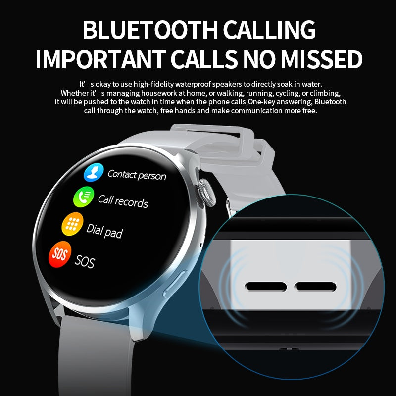 Bluetooth Call Heart Rate Smart Pedometer Sports Watch