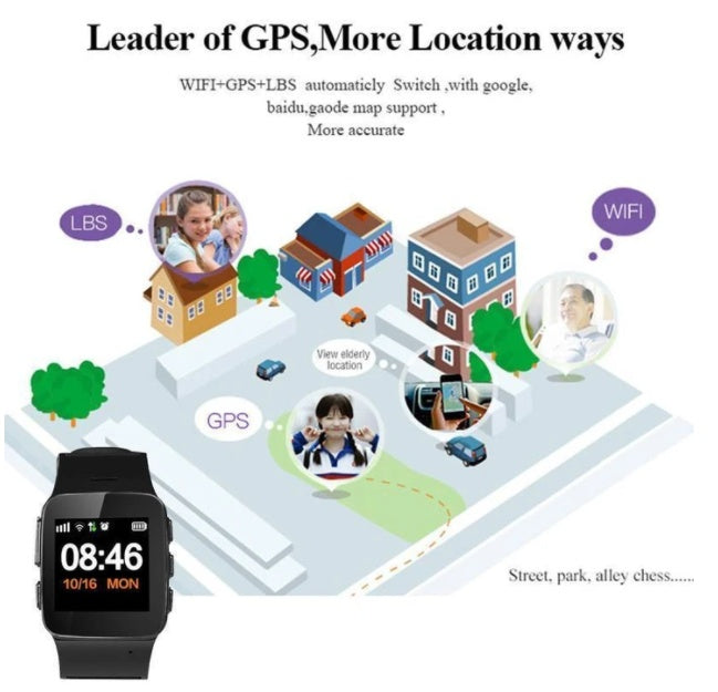 Adult GPS anti-lost smart health positioning watch