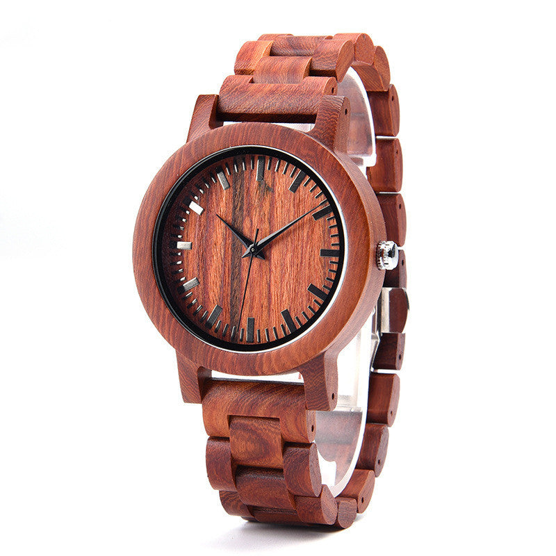 Precious wood watch