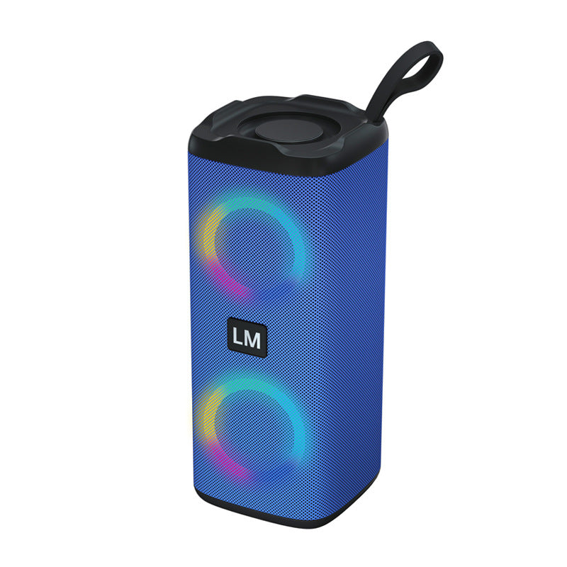 Bluetooth Dazzling Light Effect Dual Speaker Card USB Audio