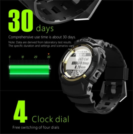 S816 Waterproof And Anti-fall Heart Rate Compass Pedometer Outdoor Smart Sports Watch