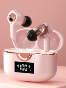 T22 Digital Display Wireless Tws Bluetooth Headset Binaural Sports In-ear Dual Dynamic Headset