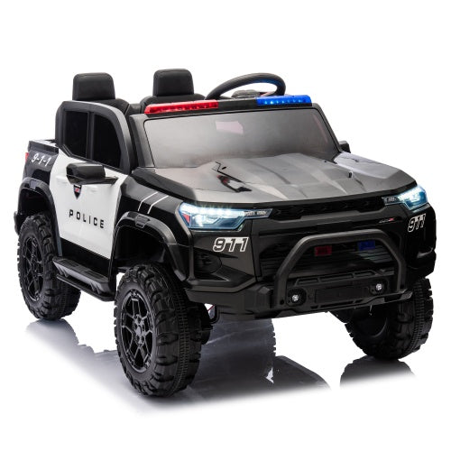 24V Two-seater Electric Pickup Truck For Kids, Kids Toys With Parent Remote Control, 4WD 800W Motor, Two Seat Belts,Suitable For Children Over 3 Years Old.