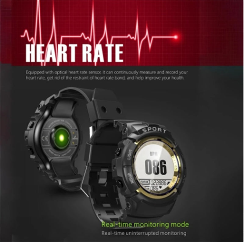 S816 Waterproof And Anti-fall Heart Rate Compass Pedometer Outdoor Smart Sports Watch