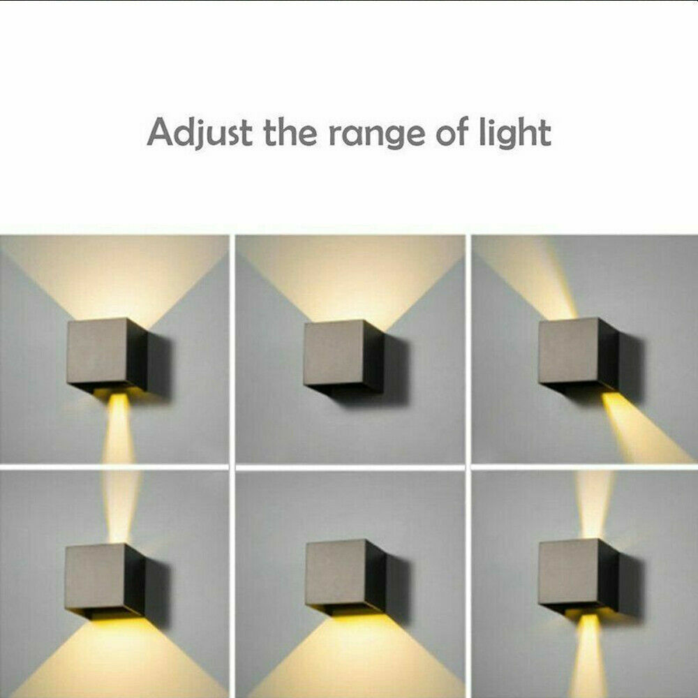 Modern LED Wall Light Up Down Wall Lights Indoor Sconce Lighting Lamp Home UK