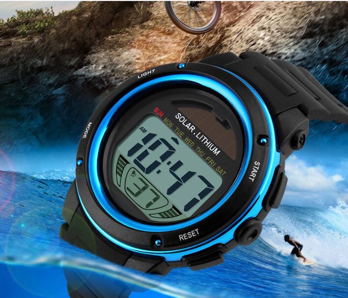 Student Fashion Solar Watch Waterproof