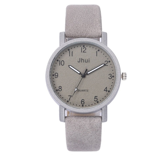 Frosted Digital Ladies Casual Belt Watch Fashion Quartz Watch