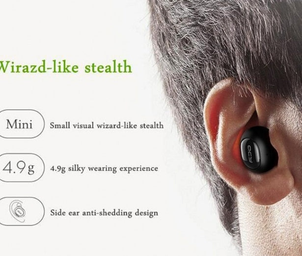 Mini wireless bluetooth headset