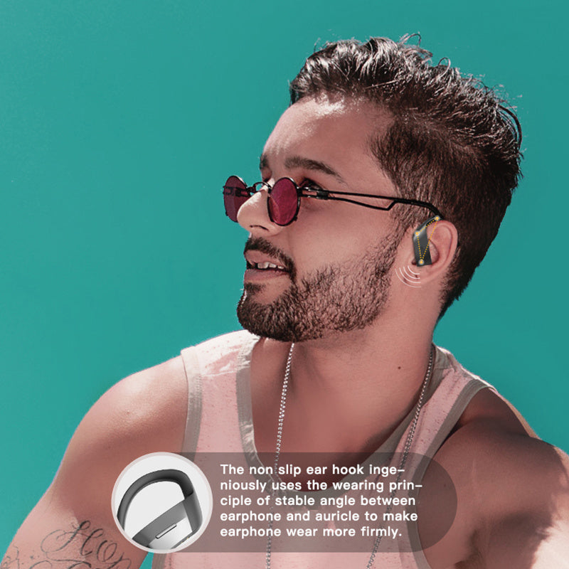 Sports running binaural headphones