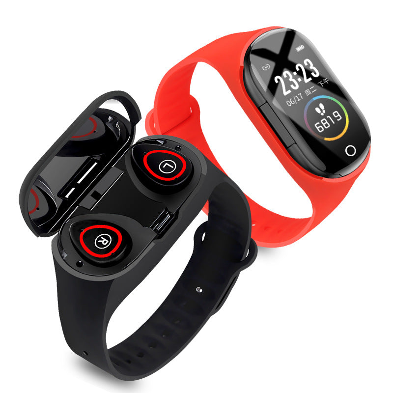 Smart bracelet earphone combo