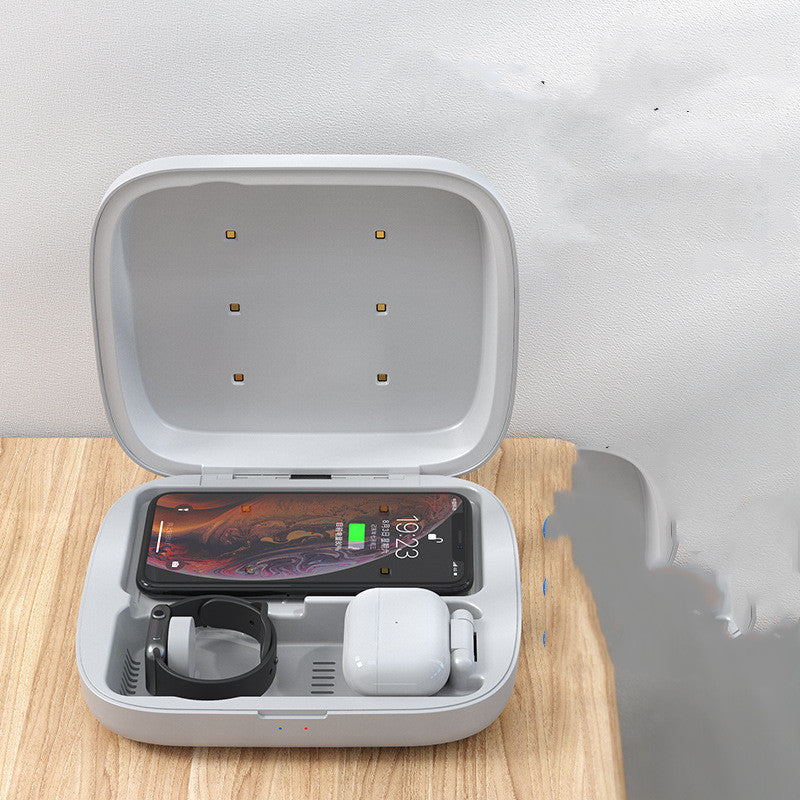 Cell phone charging sterilizer