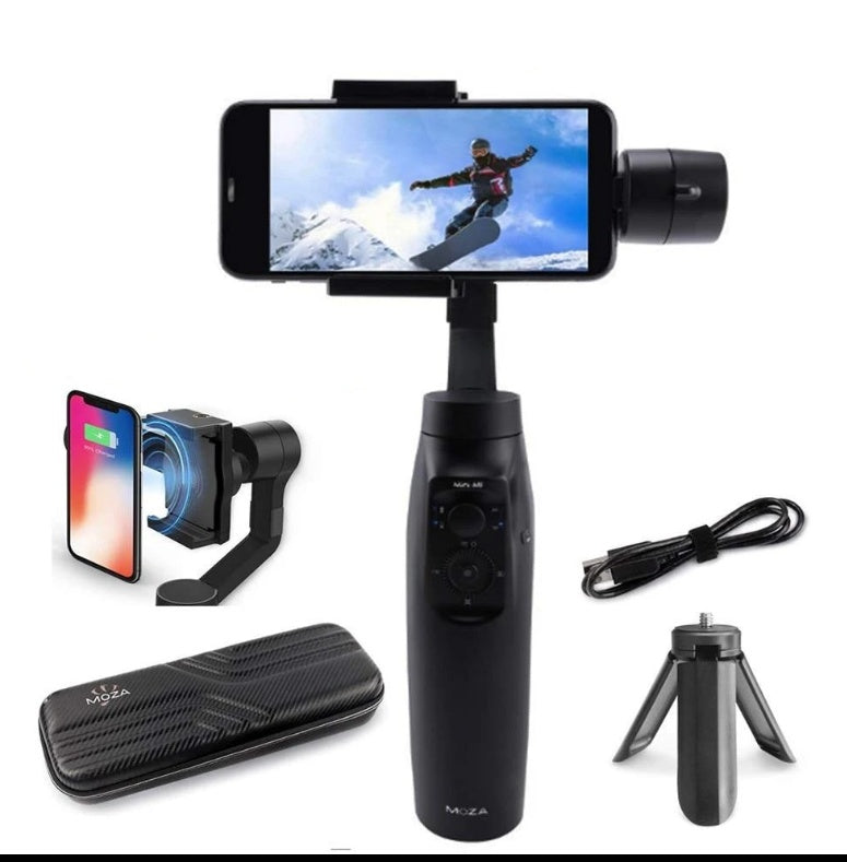 Mobile Phone Stabilizer Wireless Charging Anti-shake Handheld Mobile Phone PTZ Three-axis Stabilizer