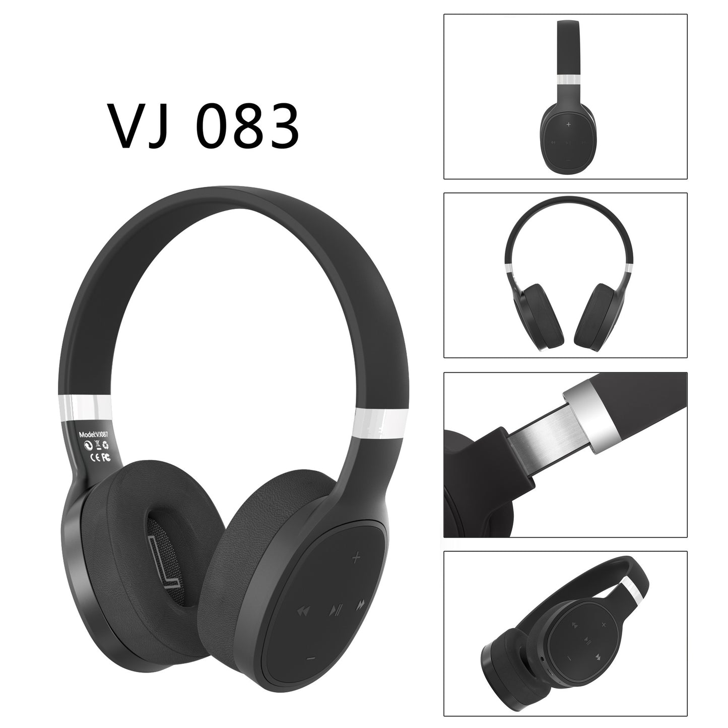 Wireless bluetooth headset