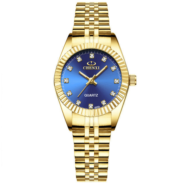 Quartz waterproof women's watch