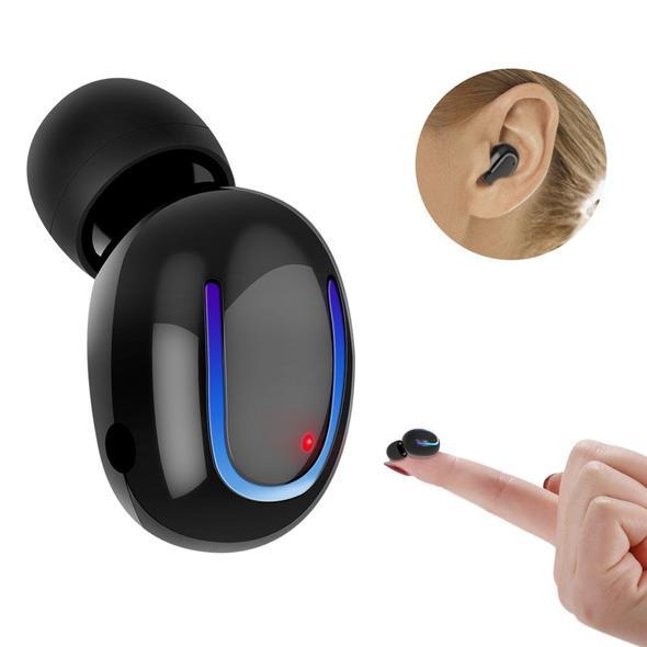 Mini Single Hidden Headset with Mic