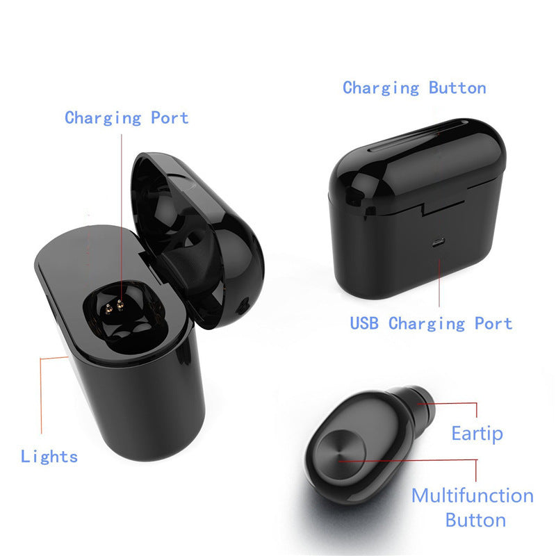 Lightweight mini bluetooth headset