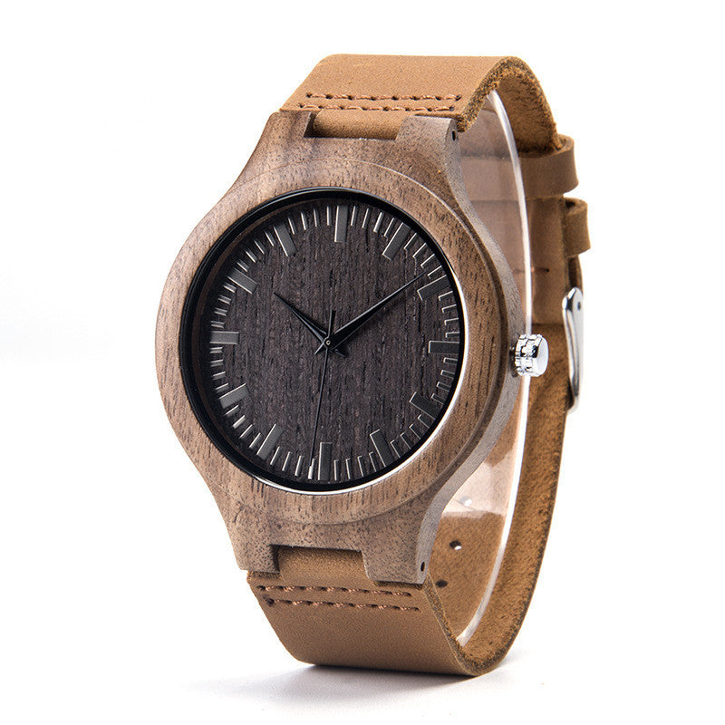 Wooden Watch In European And American Style