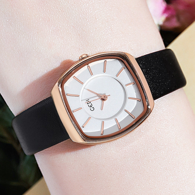 Women's Belt Watch Casual Student Waterproof Quartz Watch