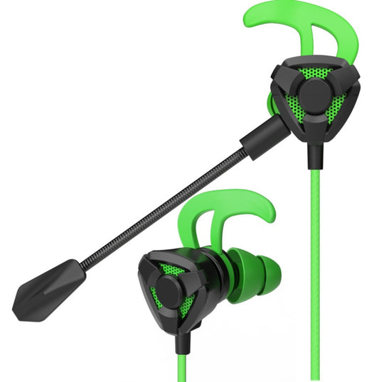 E-sports with wheat plug-in game mobile game headset in-ear mobile phone computer universal wired headset to eat chicken headphones