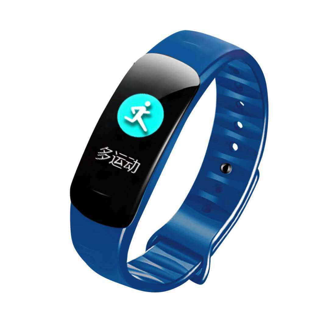 C1plus Smart Bracelet Anti-Watercolor Screen Bluetooth Pedometer