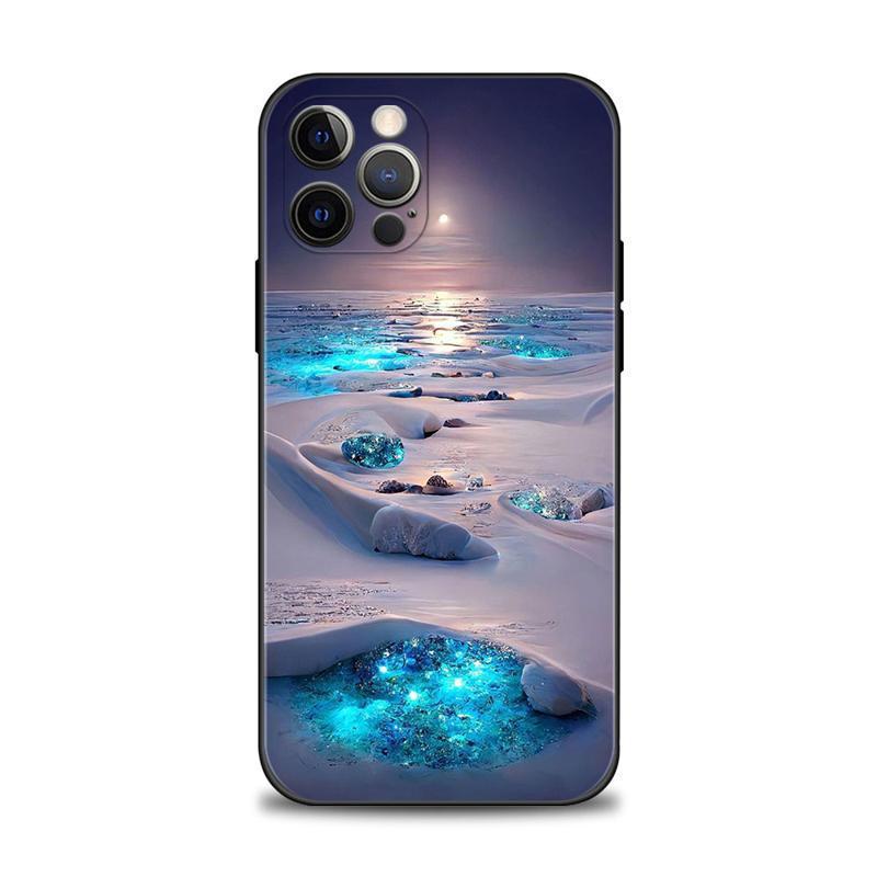 Back Cover Painted Drop-resistant Beach Phone Case