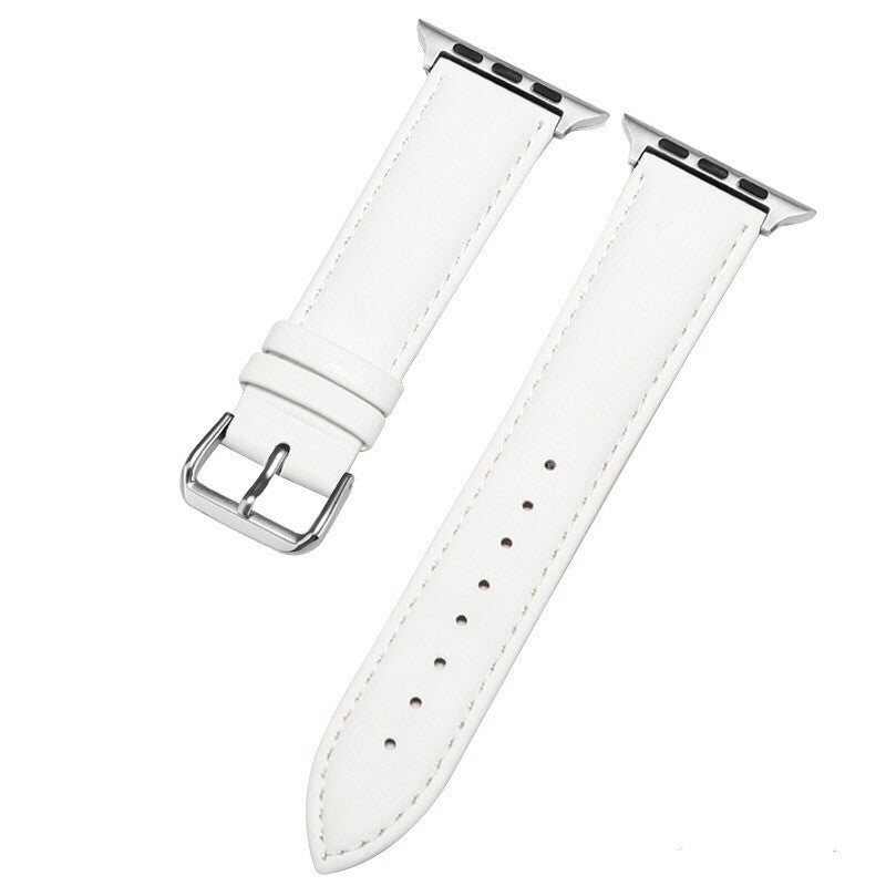 Leather pin buckle  strap