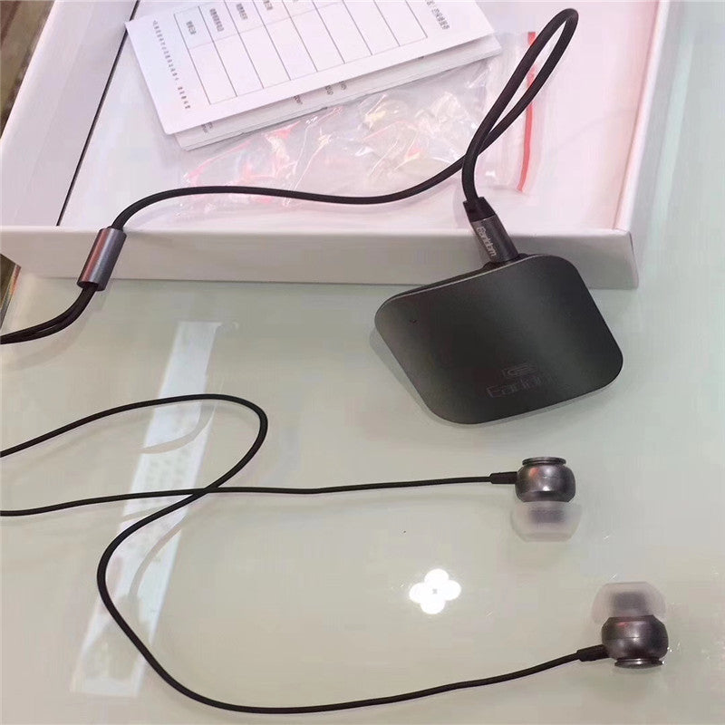 Bluetooth audio receiver running headphones