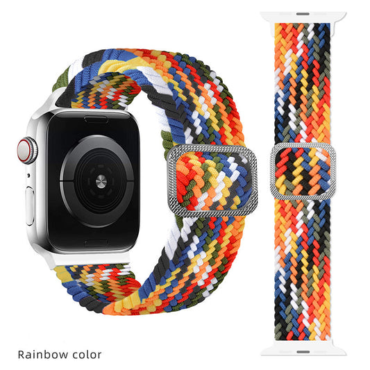 Sport Unisex Rainbow Woven Single Loop Strap