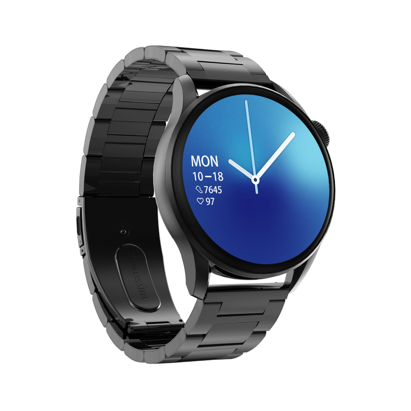 Wireless Charging Split Screen Display Dial Bluetooth Call Smart Watch