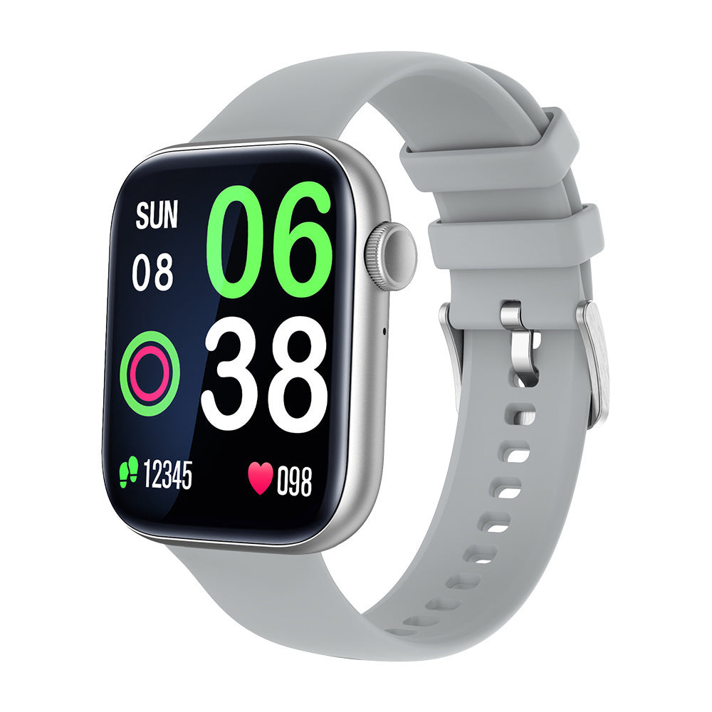 Sports Heart Rate Meter Step Call Music Full Screen Smart Watch