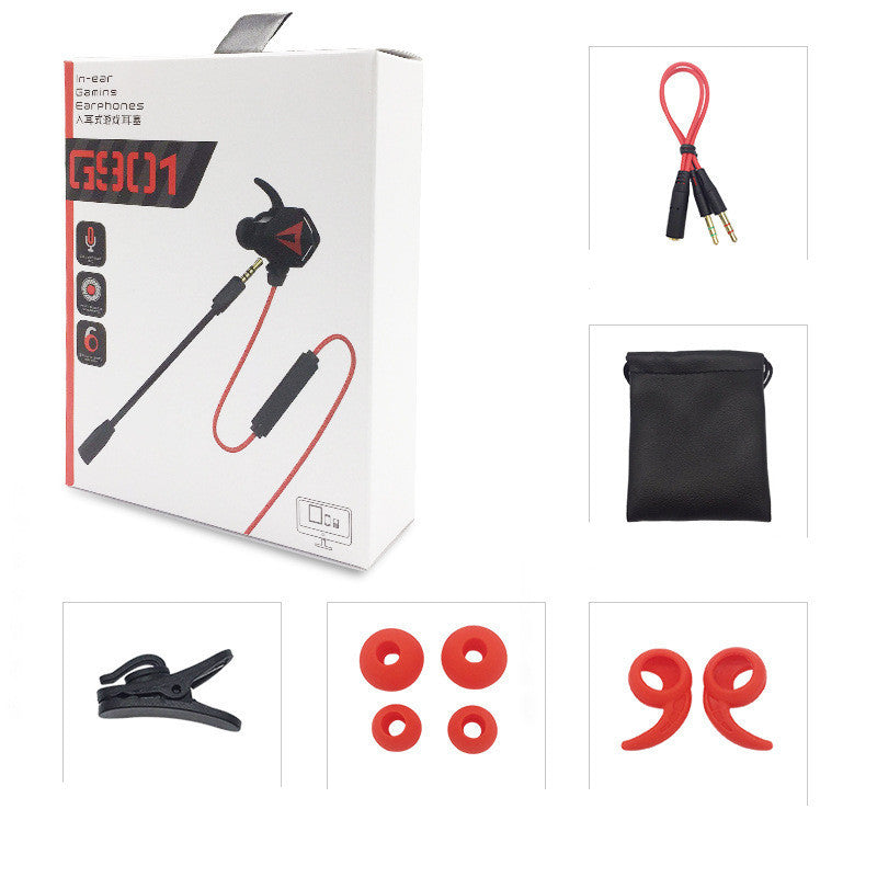 Gaming In-Ear Mobile Gaming Headset With Microphone