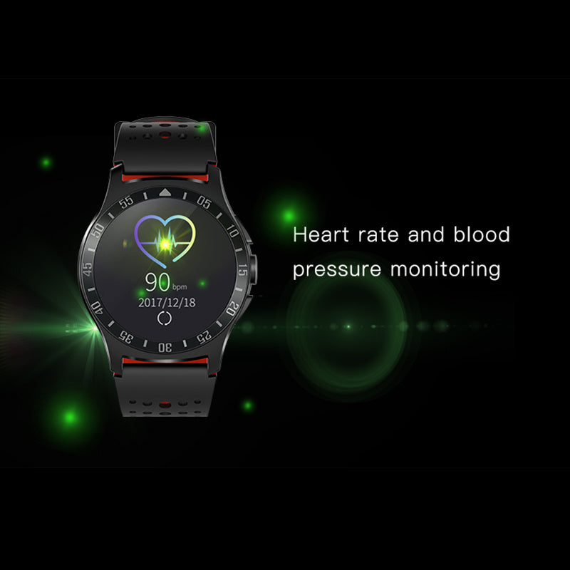 Bluetooth Heart Rate Heartbeat Step Watch