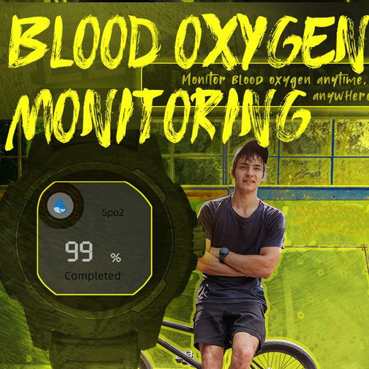 Smart Outdoor Running Blood Oxygen Heart Rate Professional Sports Watch