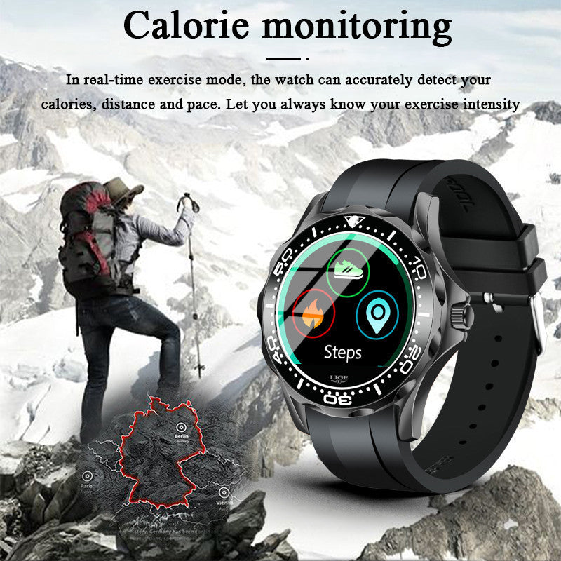 Men's Multi-function Smart Wearable Waterproof Watch