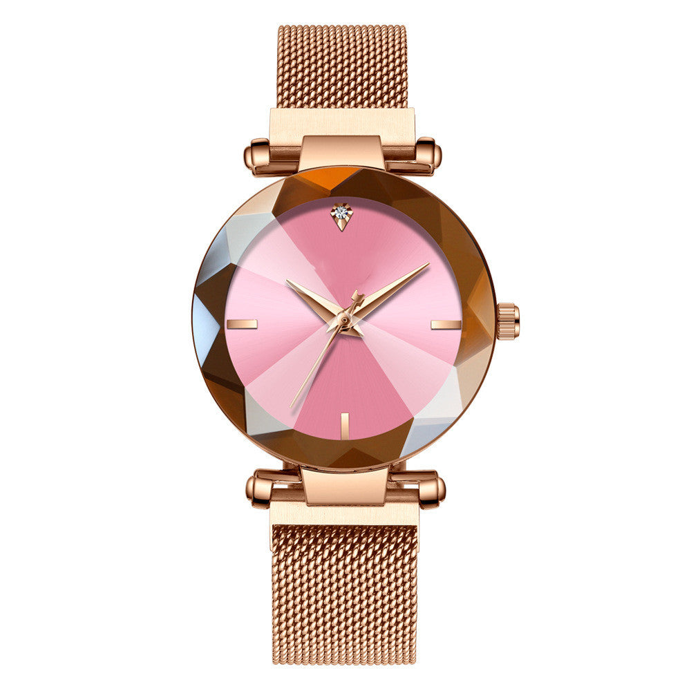 Mesh Belt Quartz Women's Watch