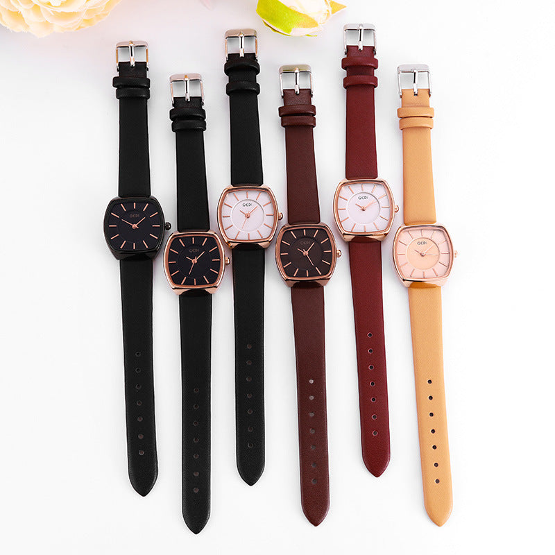 Women's Belt Watch Casual Student Waterproof Quartz Watch