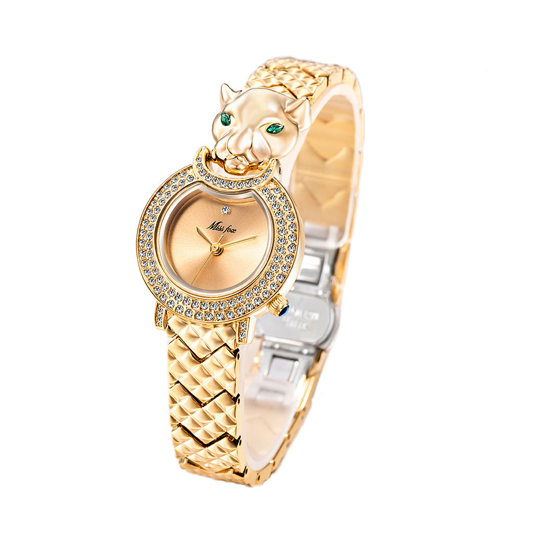 Women's Leopard Small Dial Watch