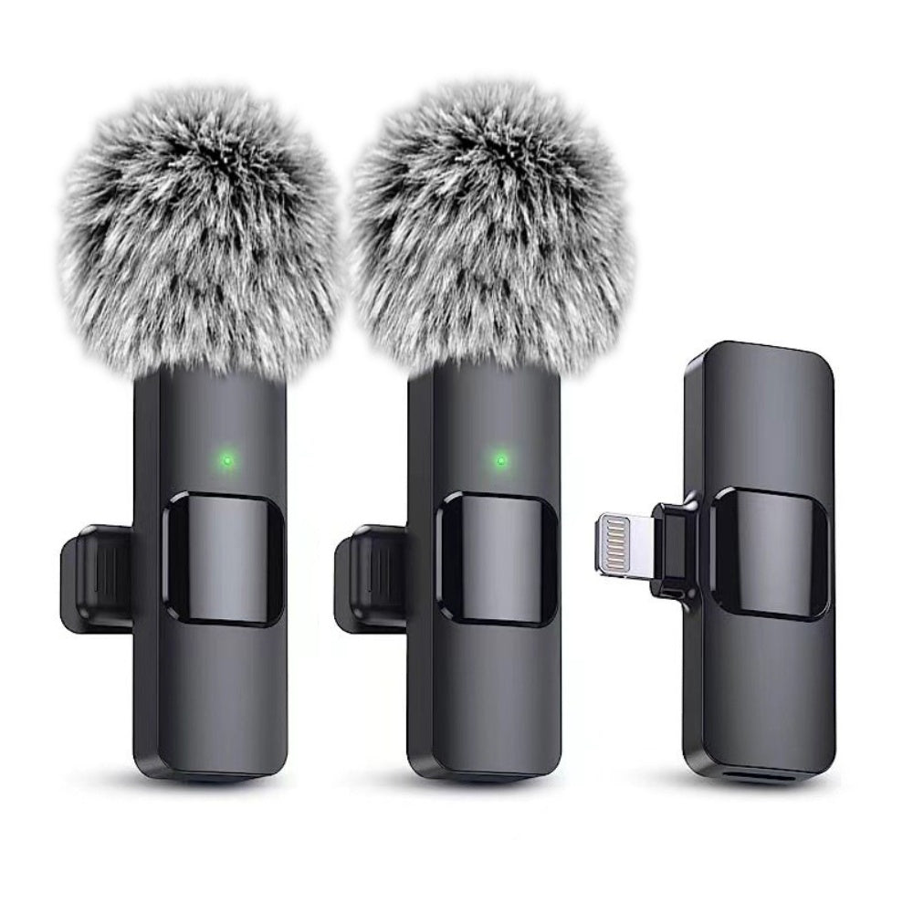 Wireless Lavalier Microphone Drag Two Outdoor