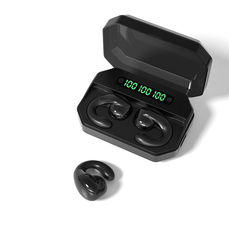 Ear Clip Digital Display Wireless Bluetooth Headset