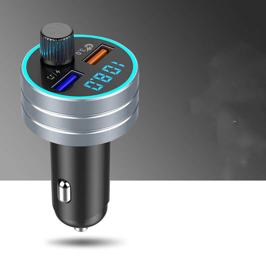 Bluetooth Transmitter Receiver Dual Usb Multifunction Car Charger