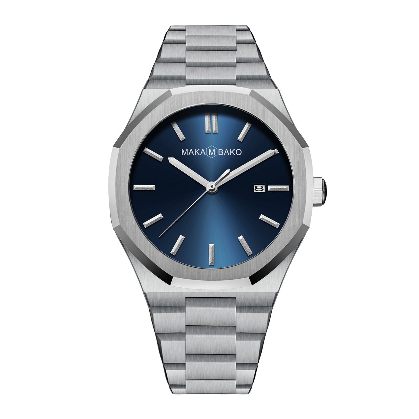 Business Men's Calendar Casual Steel Watch