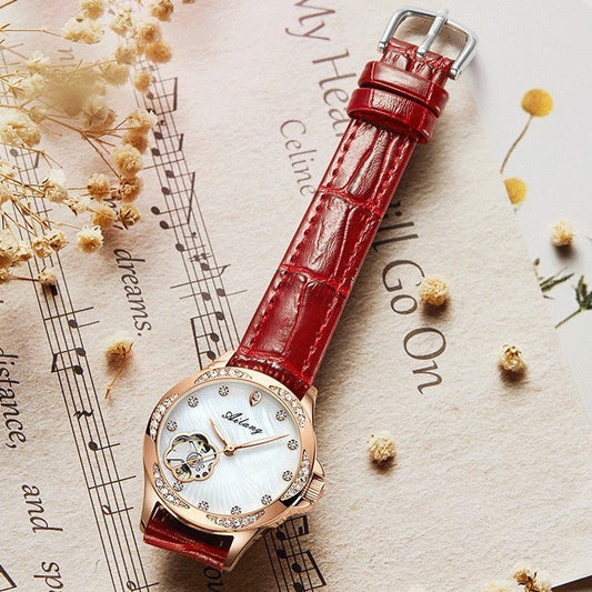 Automatic Mechanical Watch Fashion  Lady