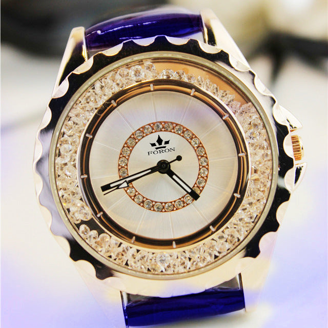 Full diamond women's watch