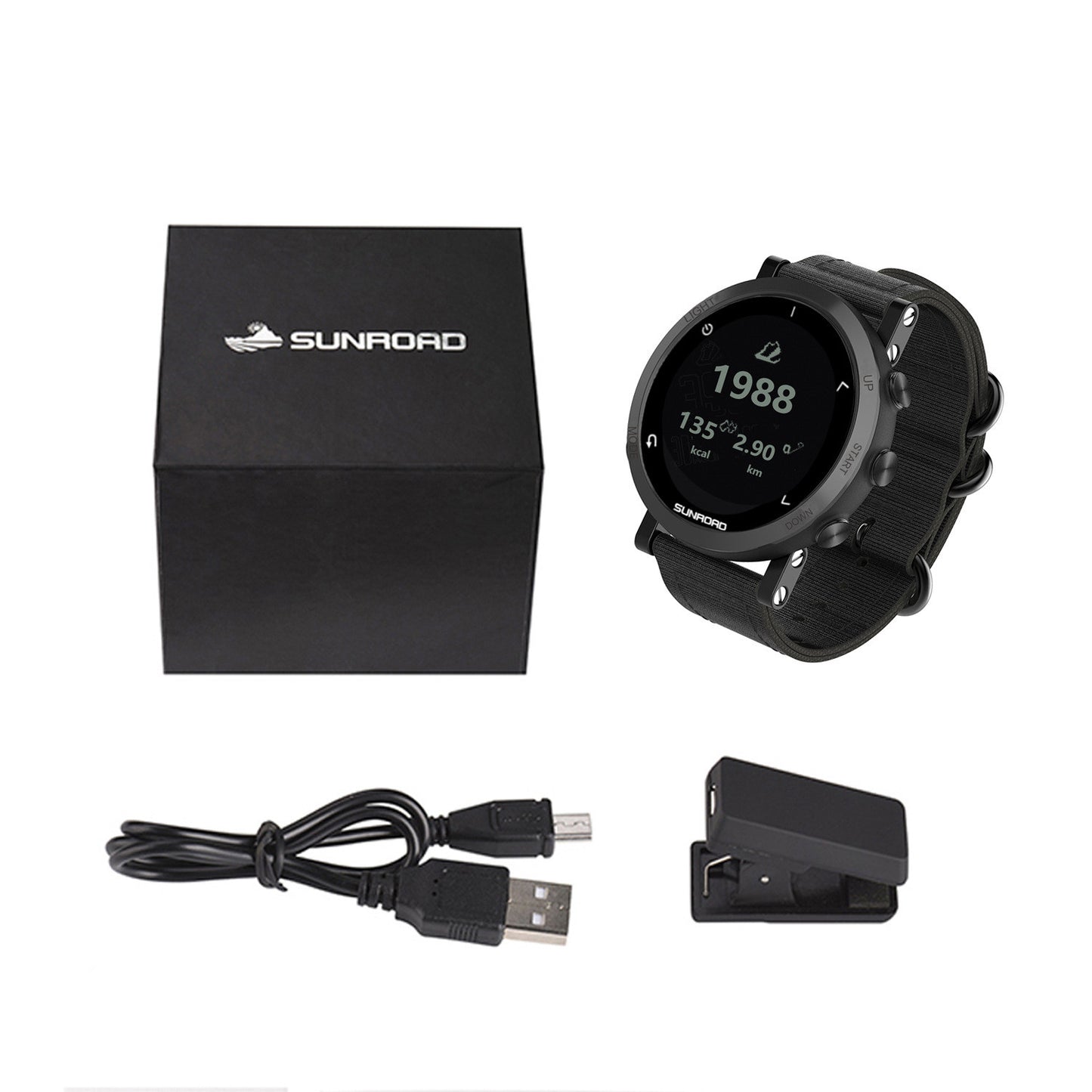 Smart GPS Heart Rate Outdoor Sports Watch