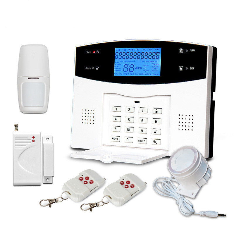 Dual network anti-theft alarm host