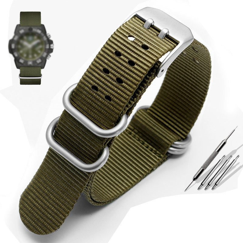 Outdoor Nylon Canvas  Water Ghost Watch Strap