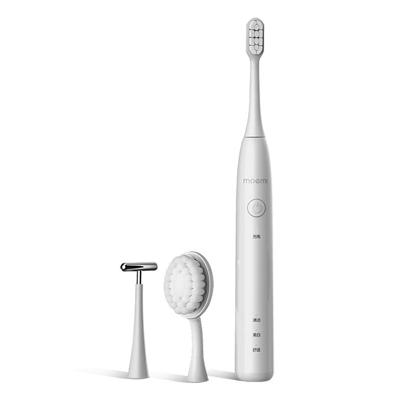 Moemi ultrasonic electric toothbrush with soft hair for adult