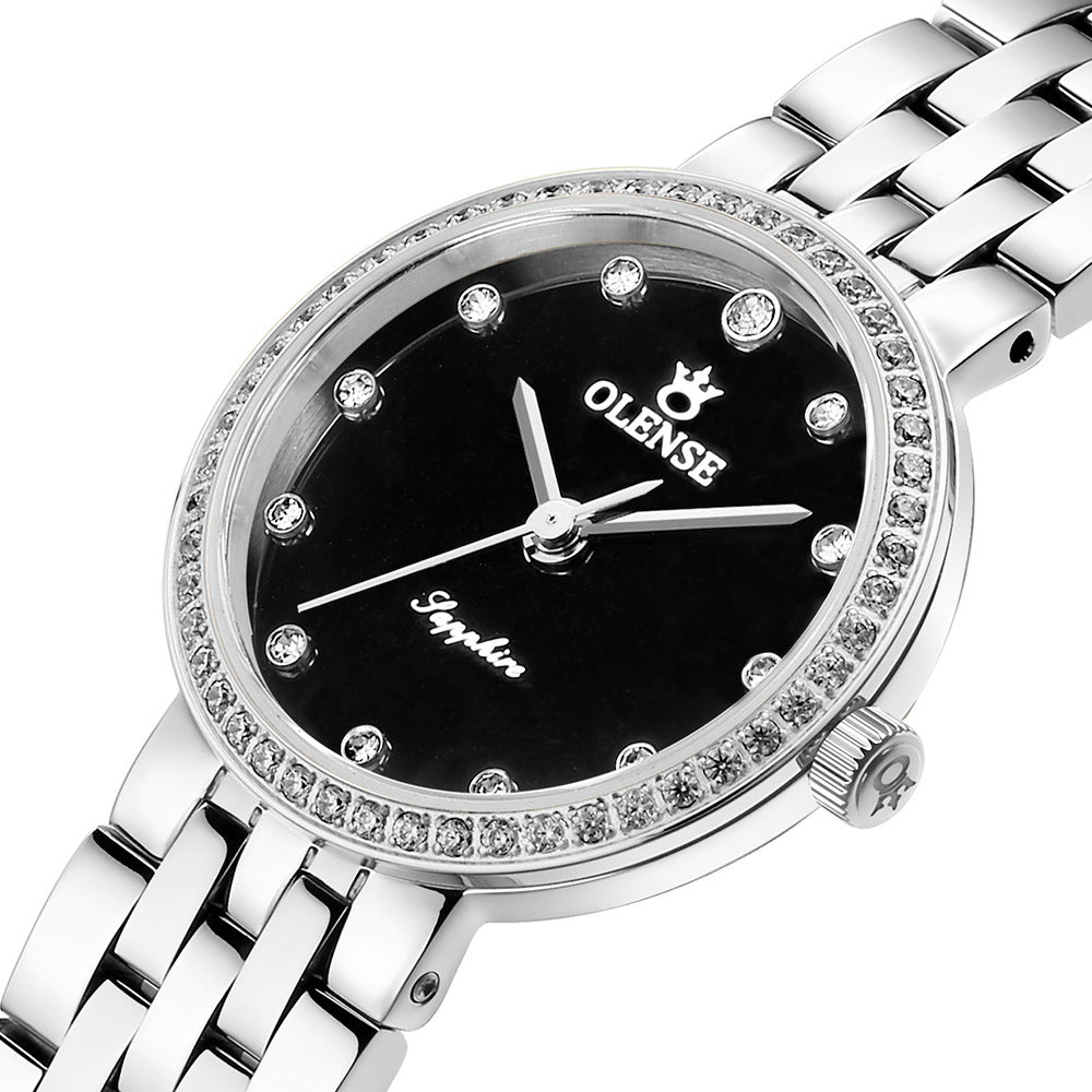 High Grade Stainless Steel Ladies Quartz Watch Waterproof