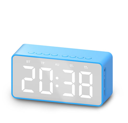 Alarm clock bluetooth speaker