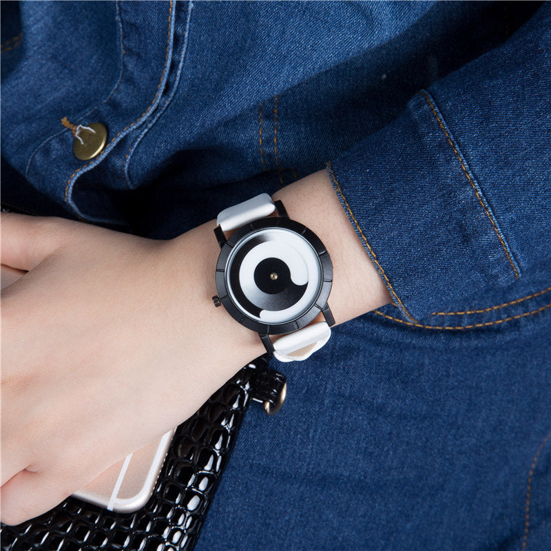 Belt Fashion Personality Men's Student Couple Quartz Watch